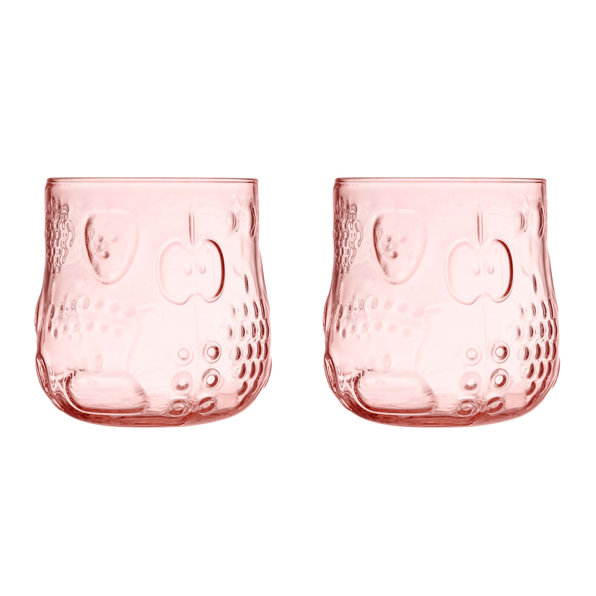 iittala Frutta Salmon Pink Glass Tumbler - Set of 2