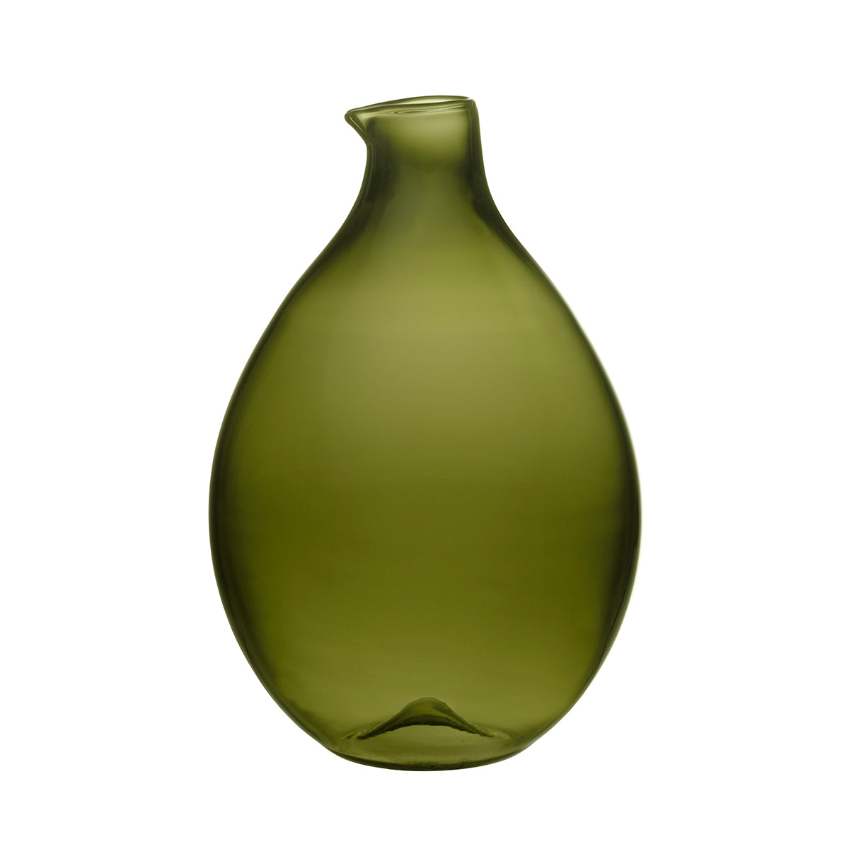 iittala Moss Green Round Bird Bottle