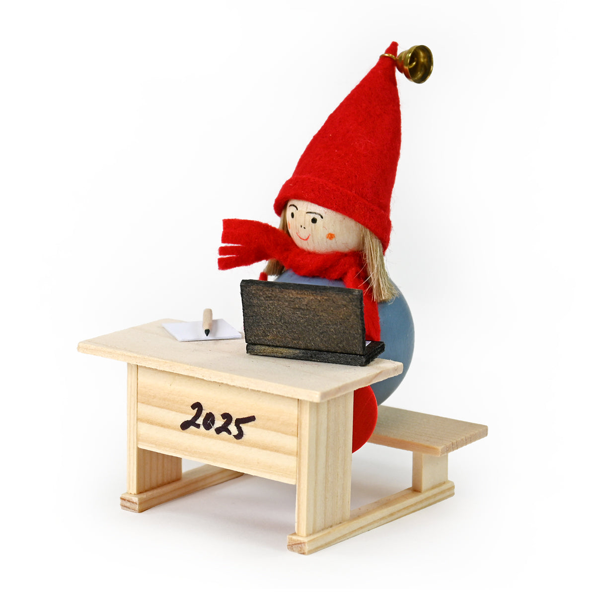 FinnStyle 2025 Bertta at Desk Tonttu