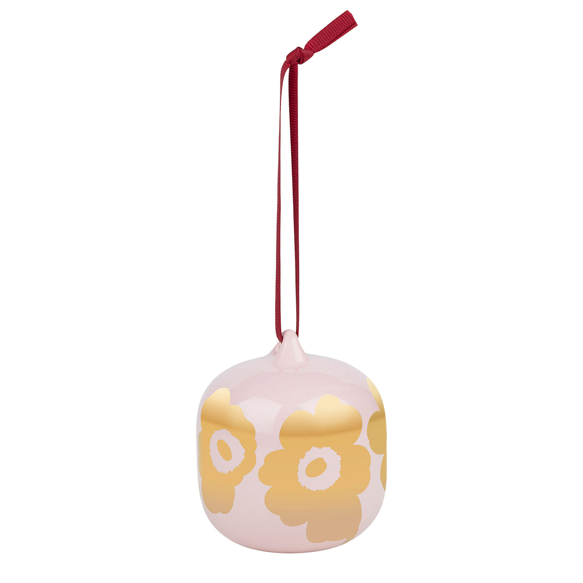 Marimekko Unikko Gold / Light Pink Ornament