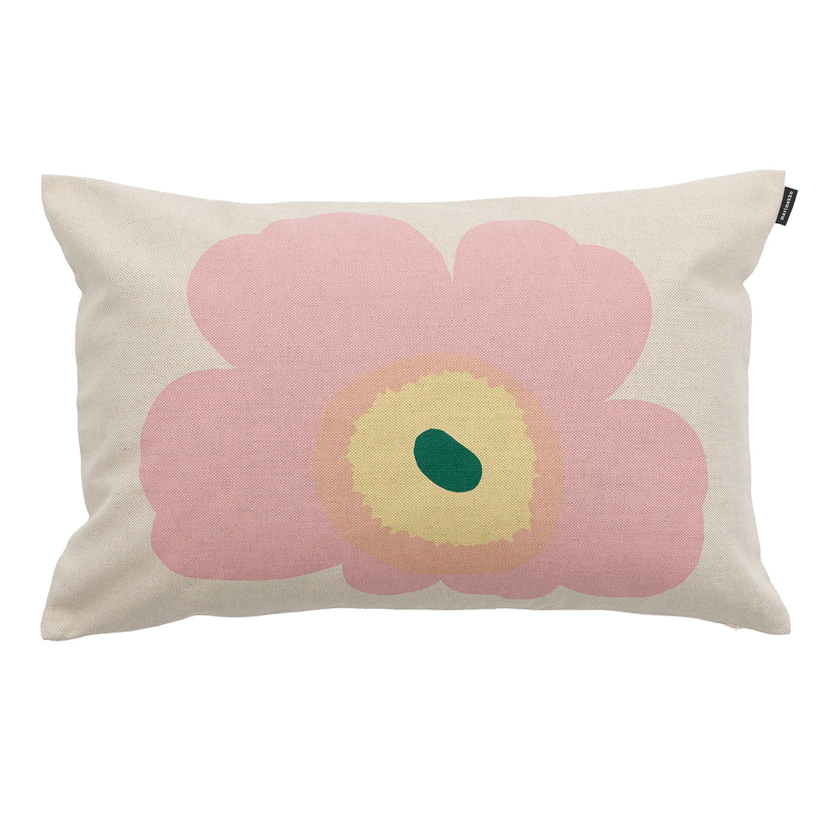 Marimekko Unikko Off White / Pink / Light Yellow Lounge Pillow