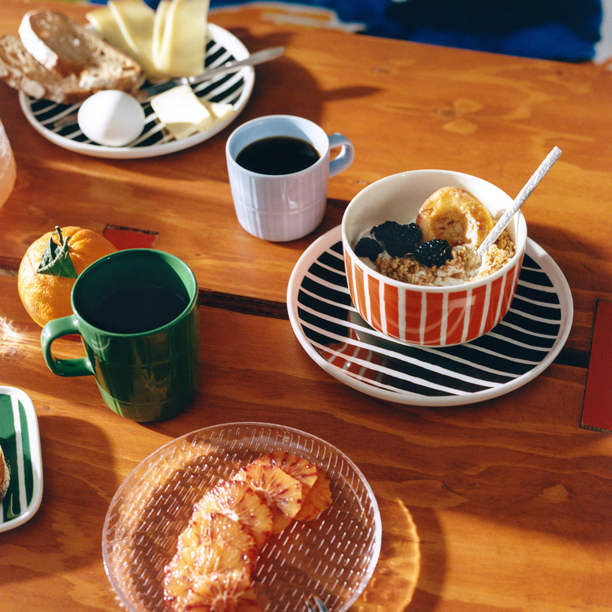 Marimekko Tiiliskivi Dark Green Mug