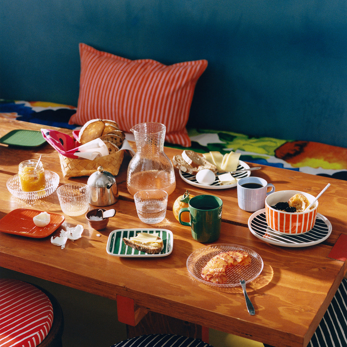 Marimekko Tiiliskivi Dark Green Mug