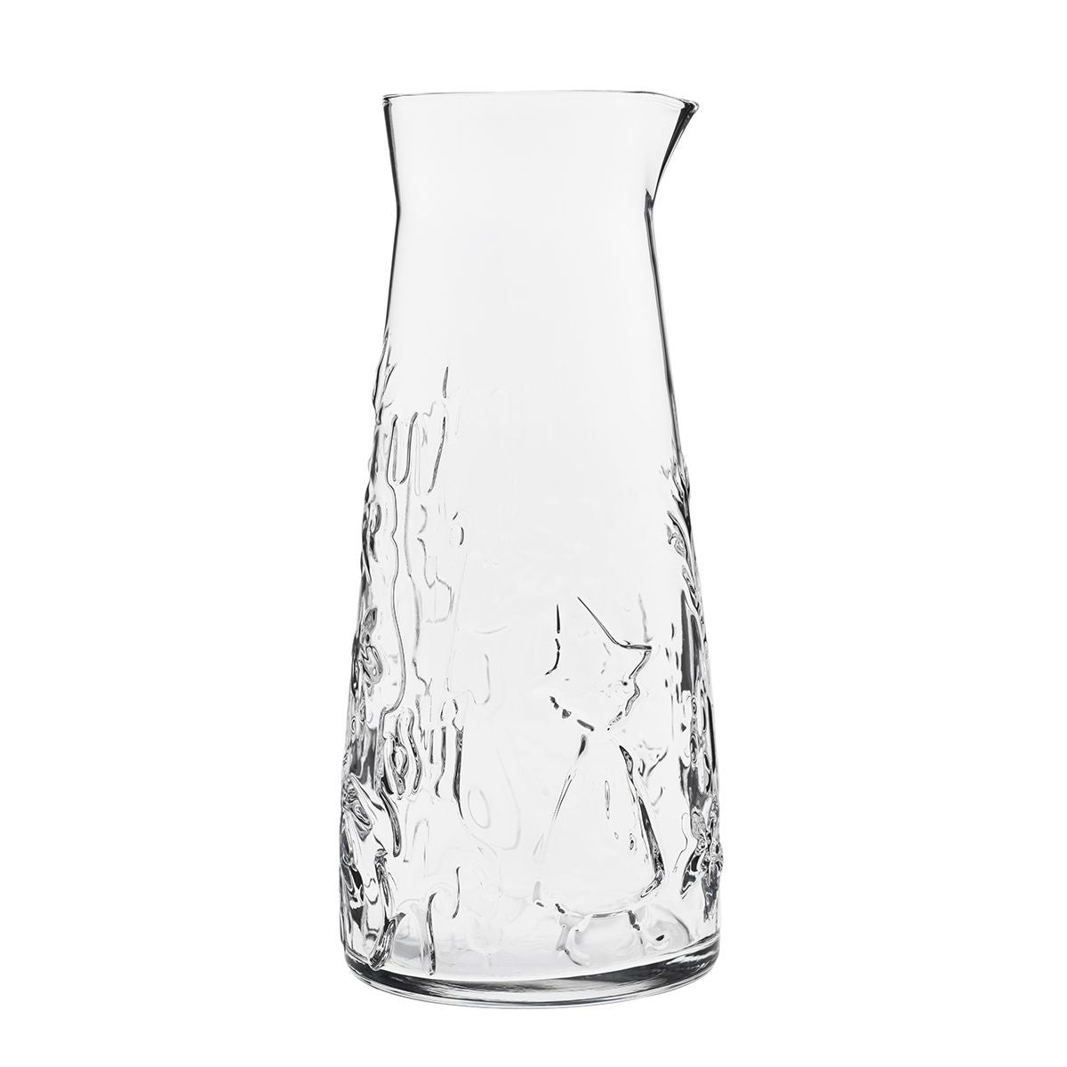 Arabia Moomin Mystical Forest Clear Glass Pitcher