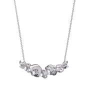 Kalevala Summer Night Rose Silver Necklace