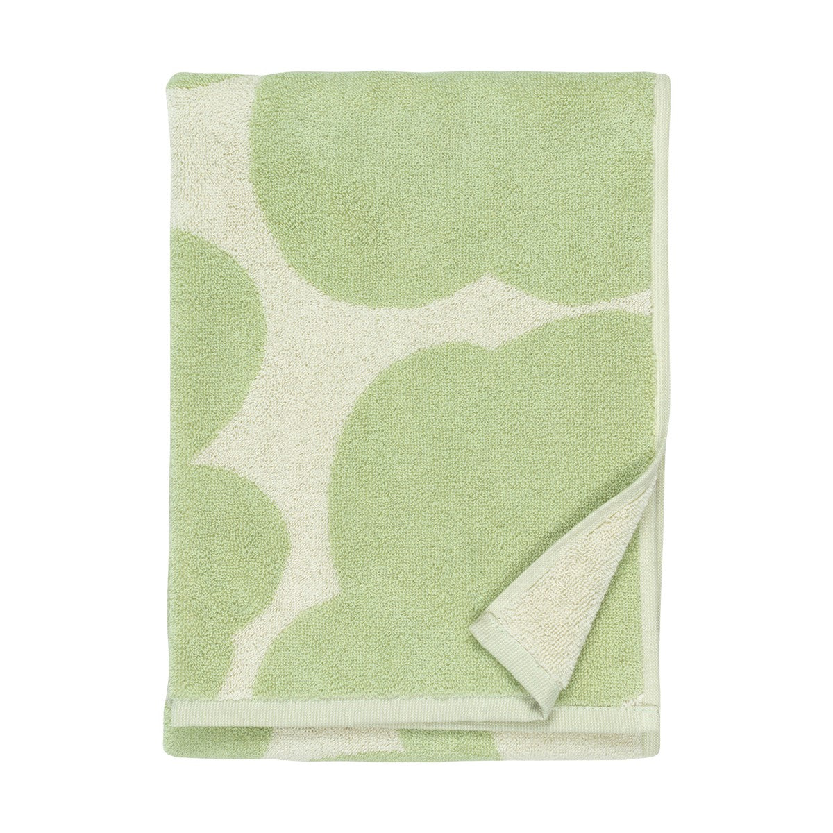 Marimekko Unikko Sage Green / Off White Hand Towel