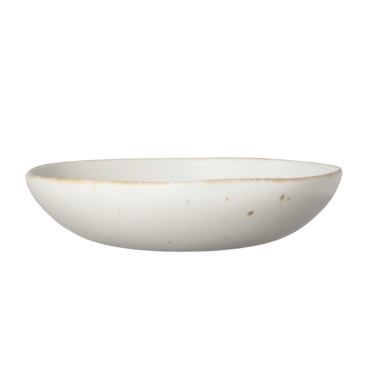 Pentik Kajo White / Brown Pasta Bowl