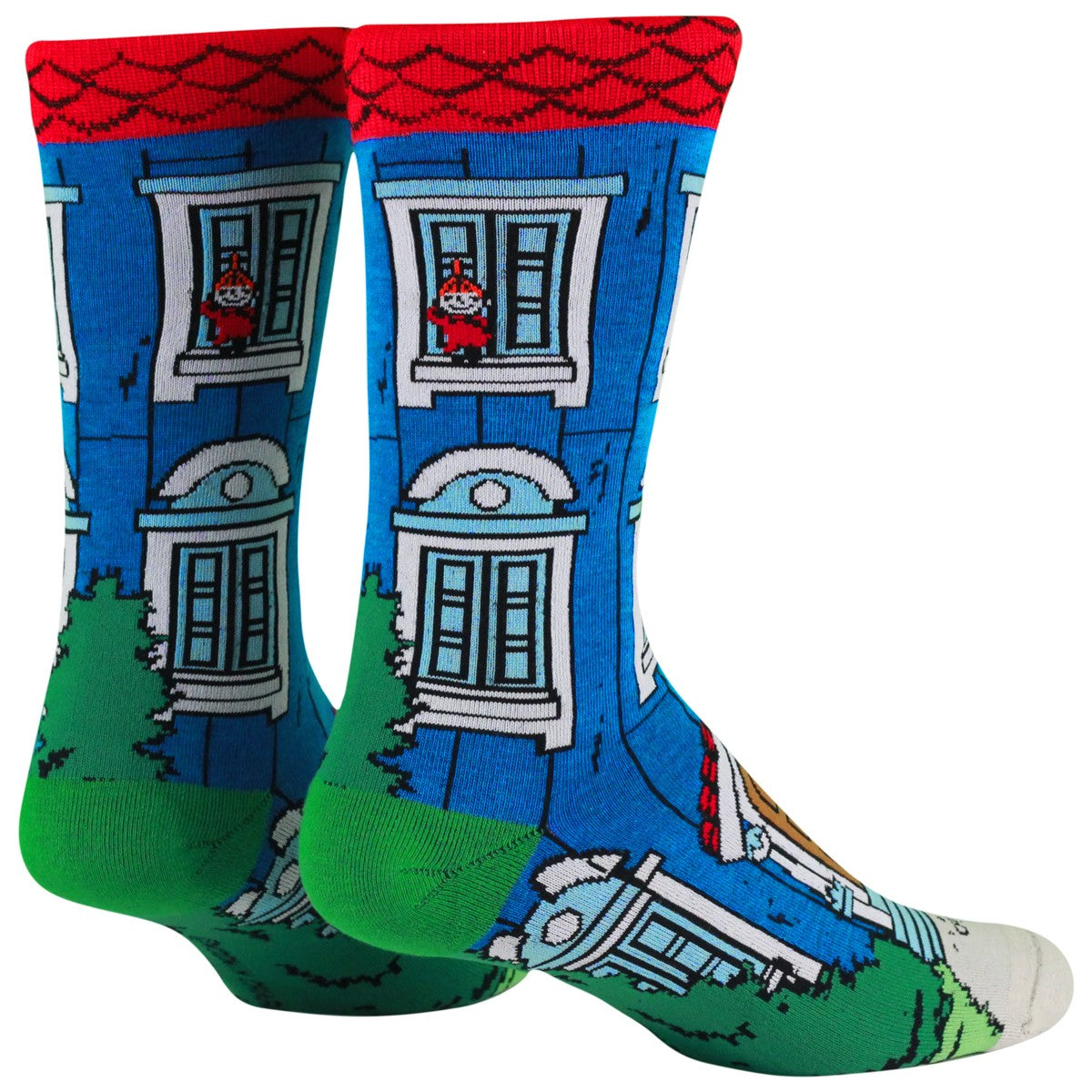 Moomin House Blue Socks