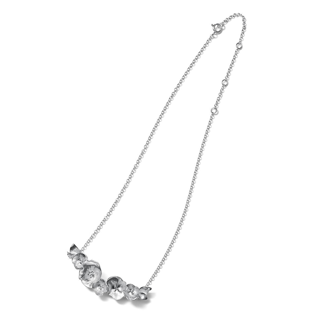 Kalevala Summer Night Rose Silver Necklace