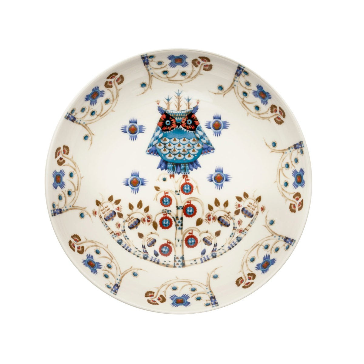 iittala Taika White / Blue Anniversary Small Coupe Bowl