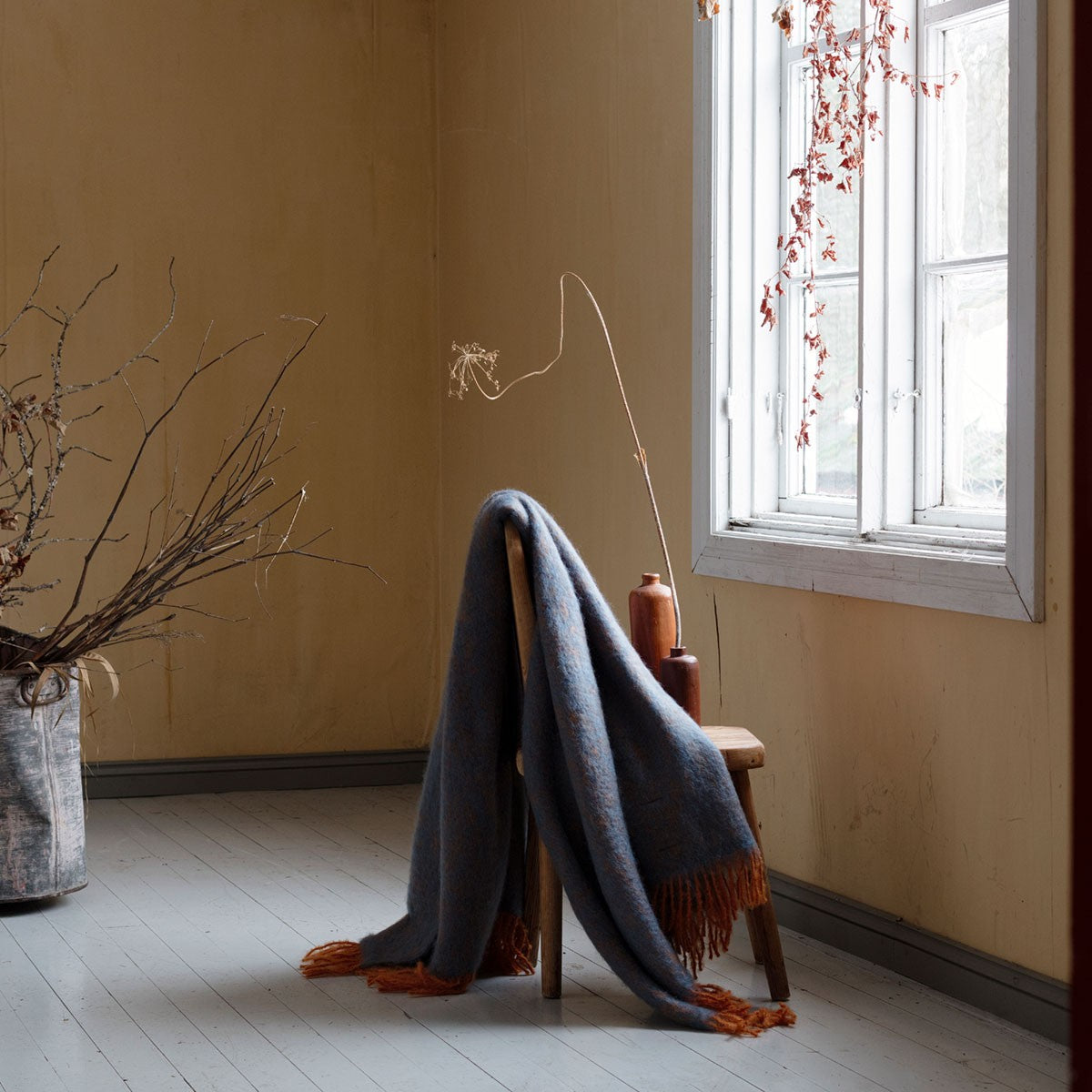 Lapuan Kankurit Revontuli Blue / Orange Blanket