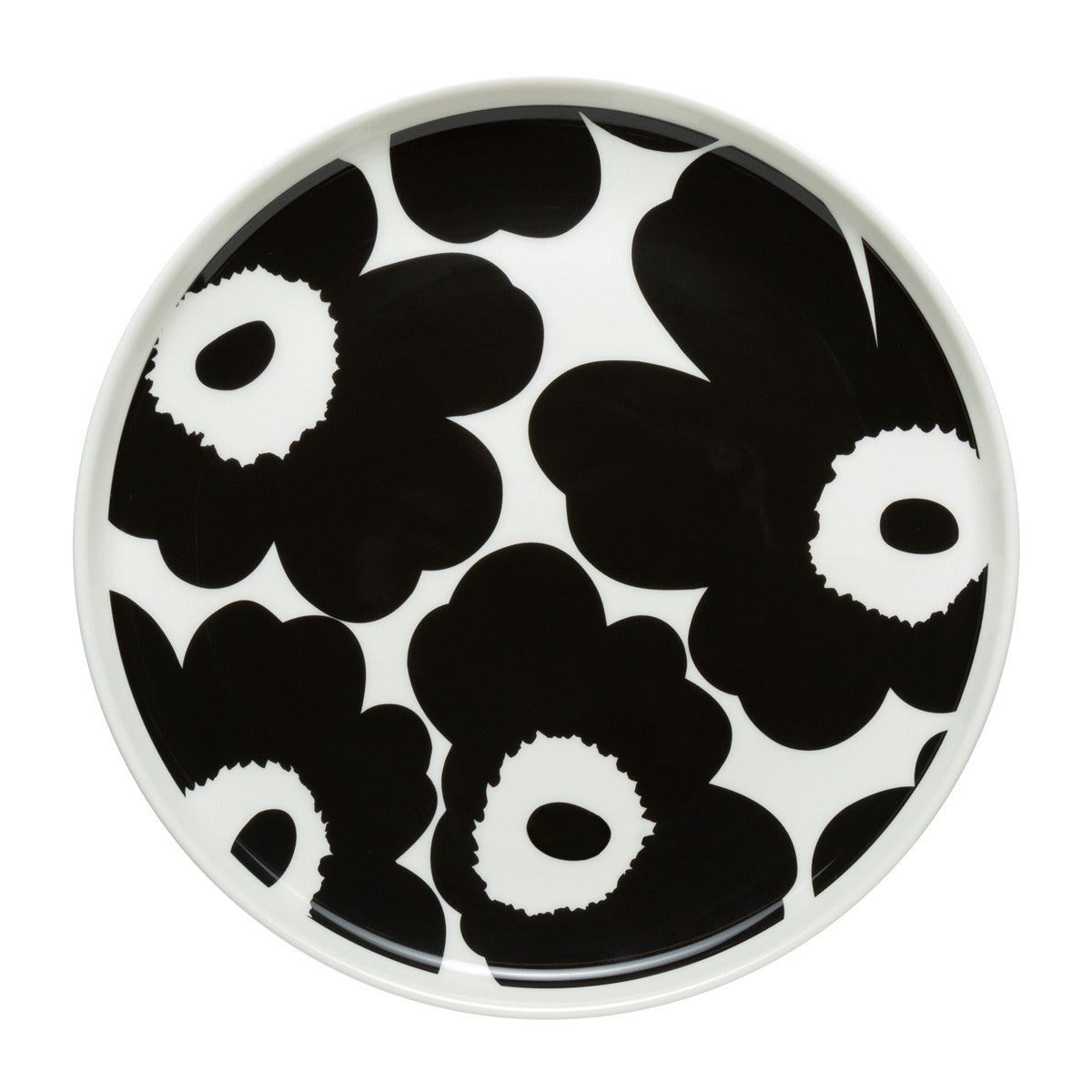 Marimekko Unikko Black / White 16pc Dinnerware Set