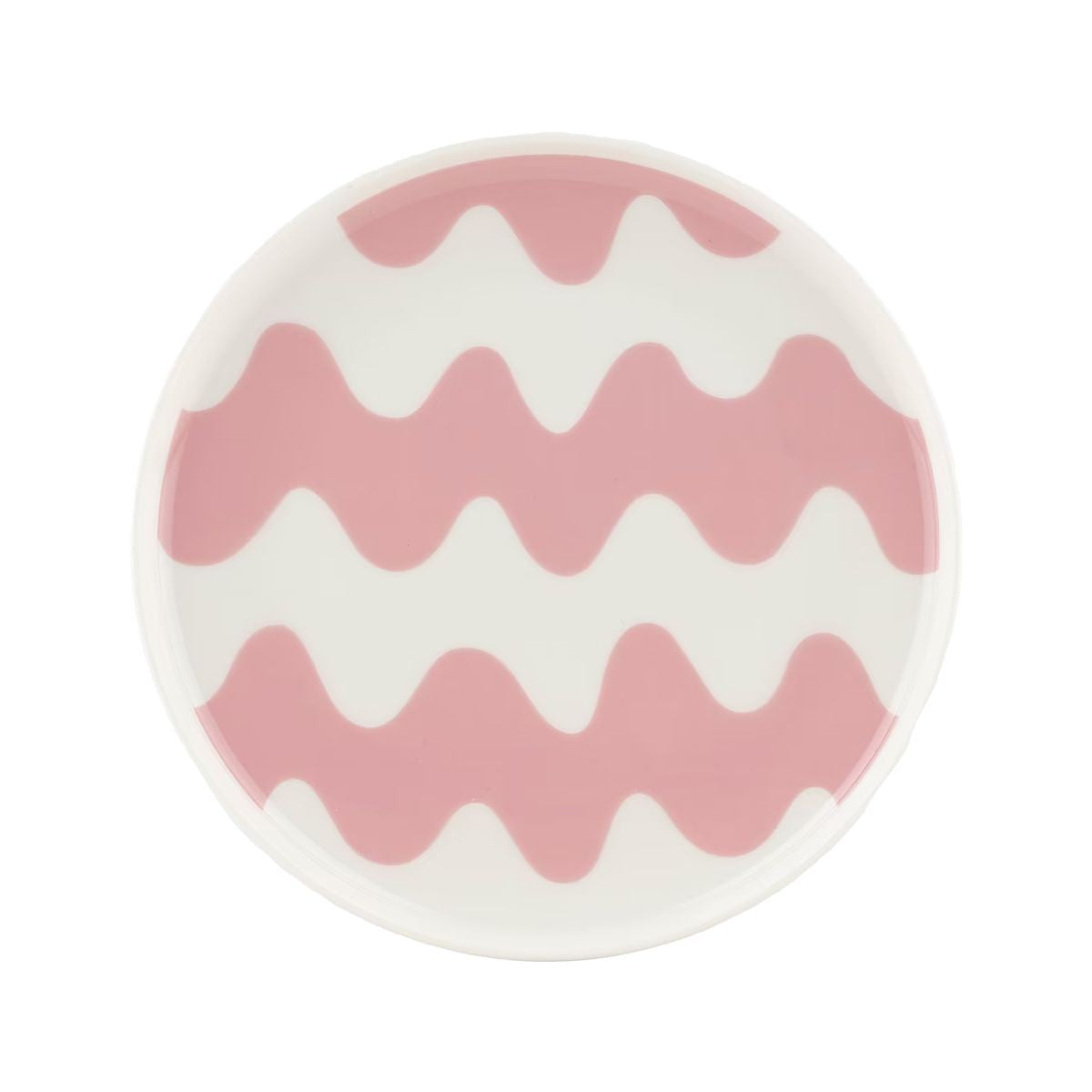Marimekko Lokki White / Pink Salad Plate