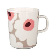 Marimekko Unikko Pink / Brown / Tan Mug