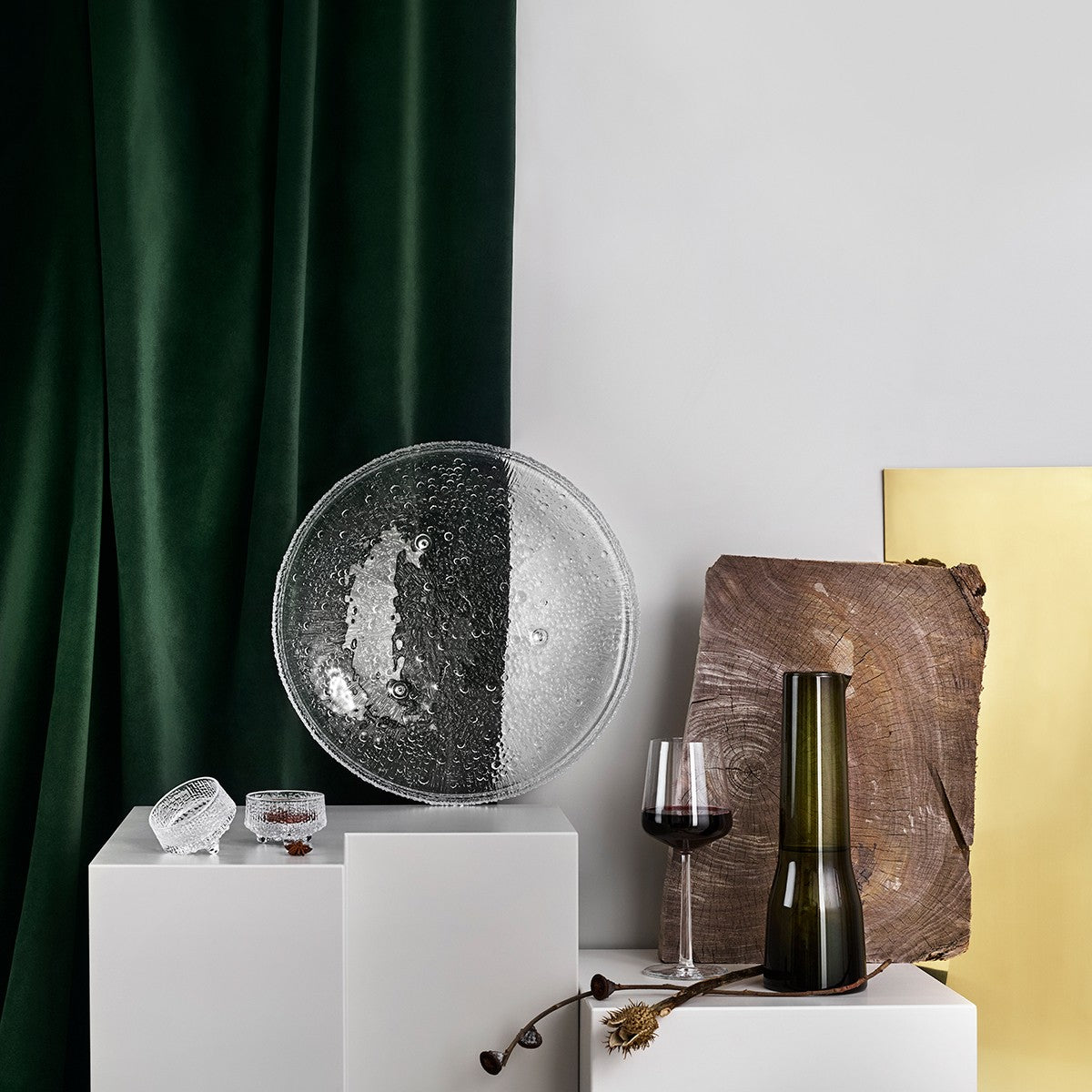 iittala Ultima Thule Footed Centerpiece Bowl