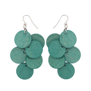 aarikka Juolukka Aqua Green Earrings