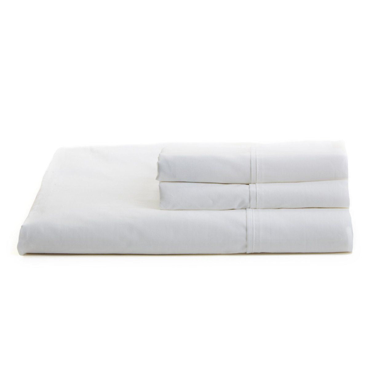 Nautica Solid White King Sheet Set