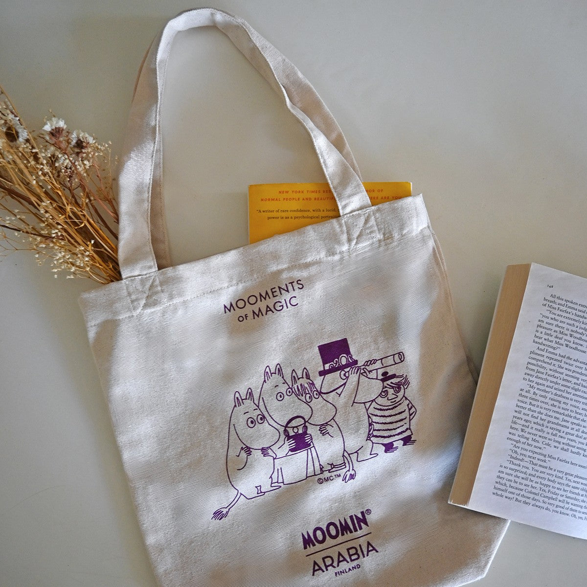 Arabia Moomin Mooments of Magic Small Tote Bag