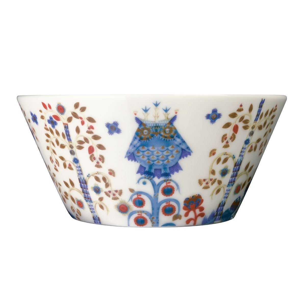 iittala Taika White / Blue 20 oz Bowl