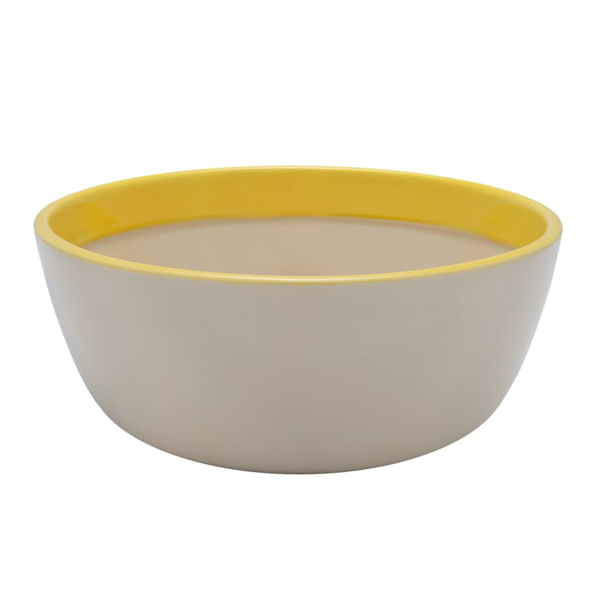 iittala Play Beige / Yellow Large Bowl