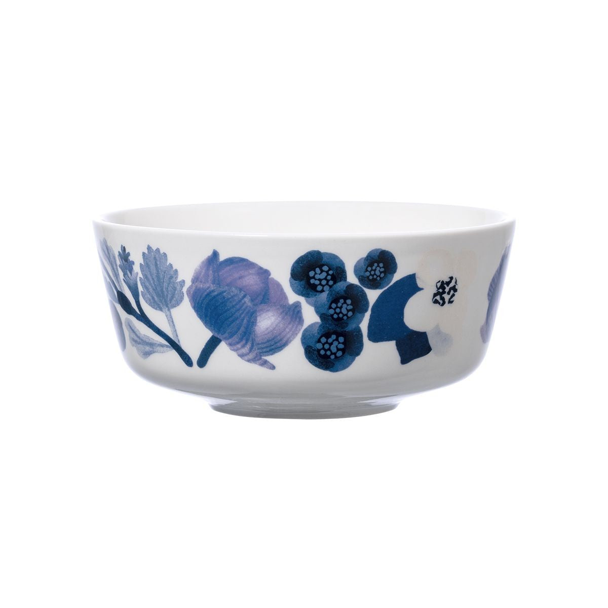 Pentik Lapin Kukka Blue / White Soup / Cereal Bowl