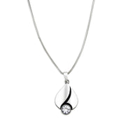 FinnFeelings Rock Crystal Pendant Necklace