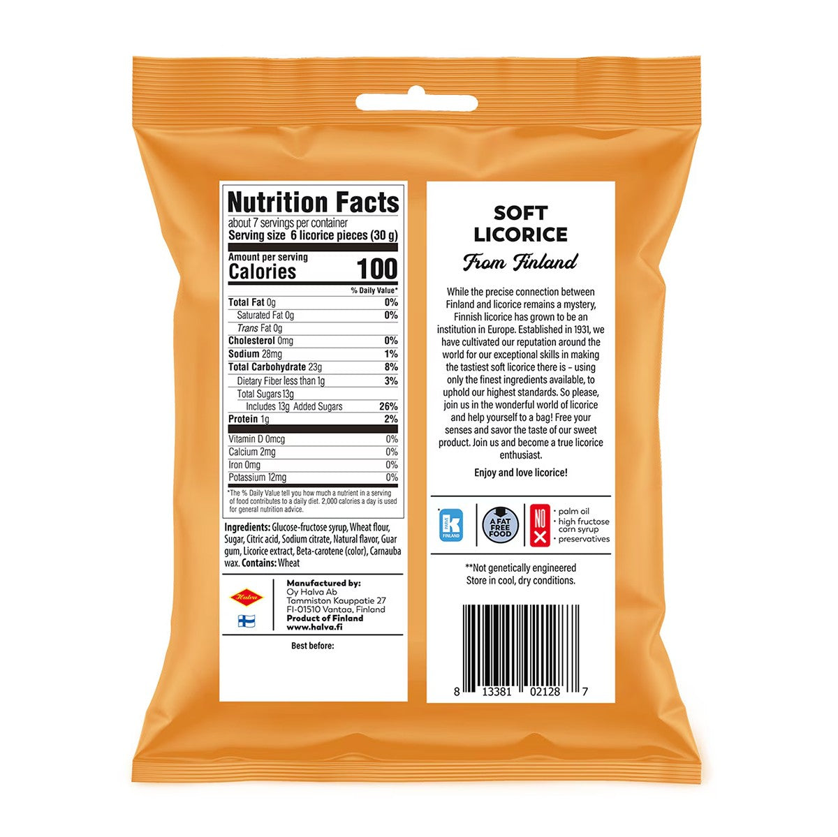 Halva European Style Mango Licorice