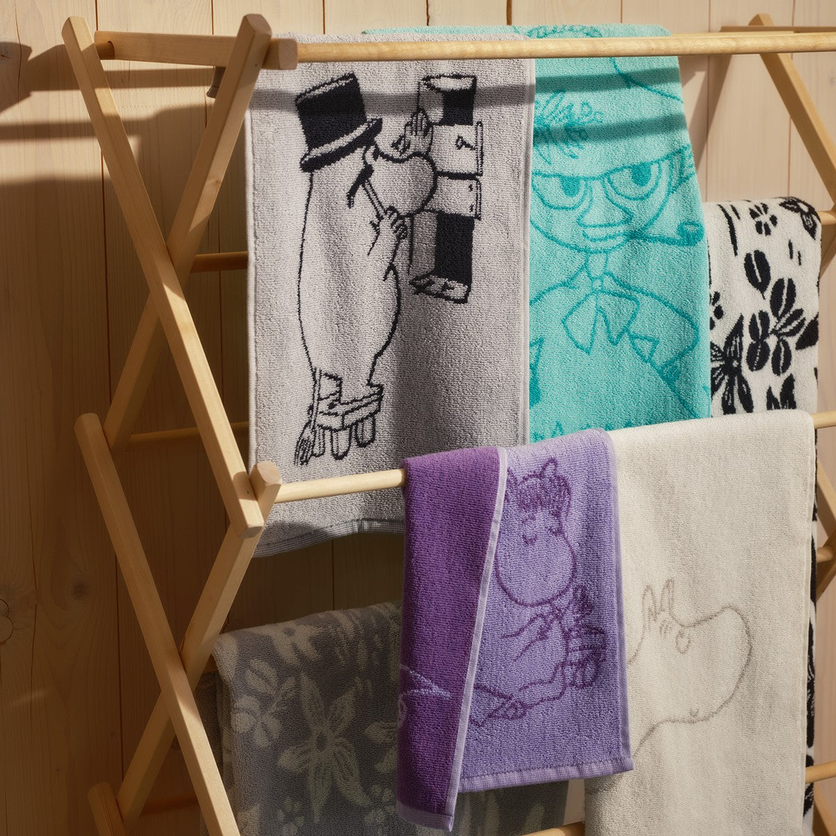 Arabia Moomin Moomintroll White / Beige Hand Towel