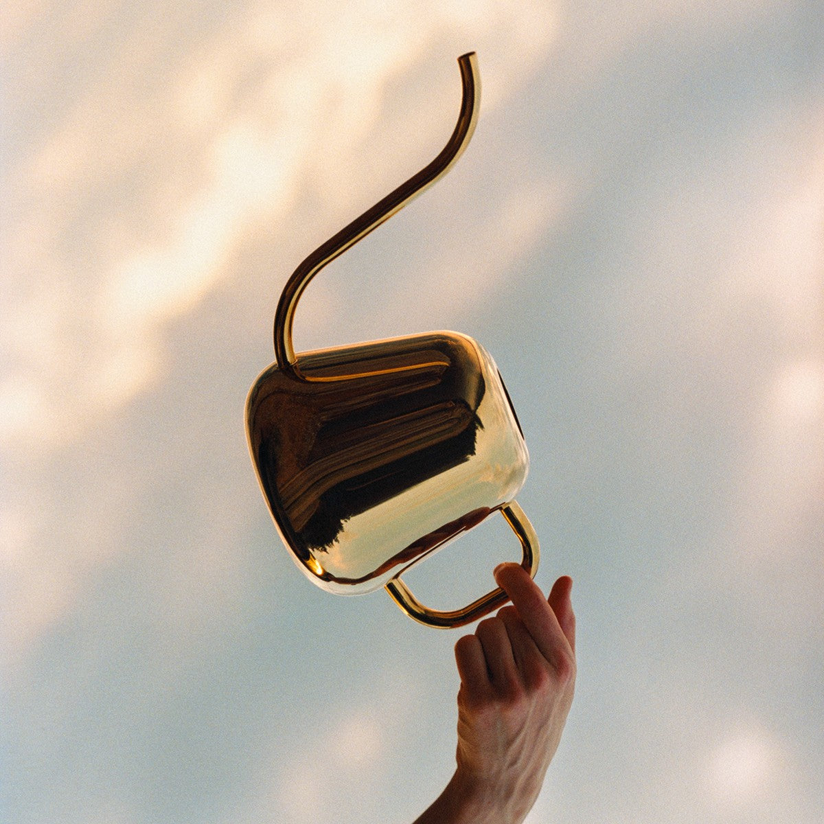 iittala Nappula Brass Watering Can