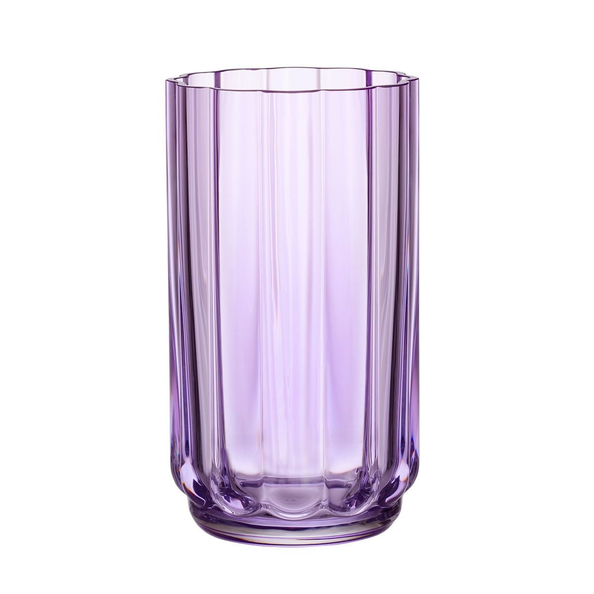 iittala Play Light Lilac Glass Vase - 7"