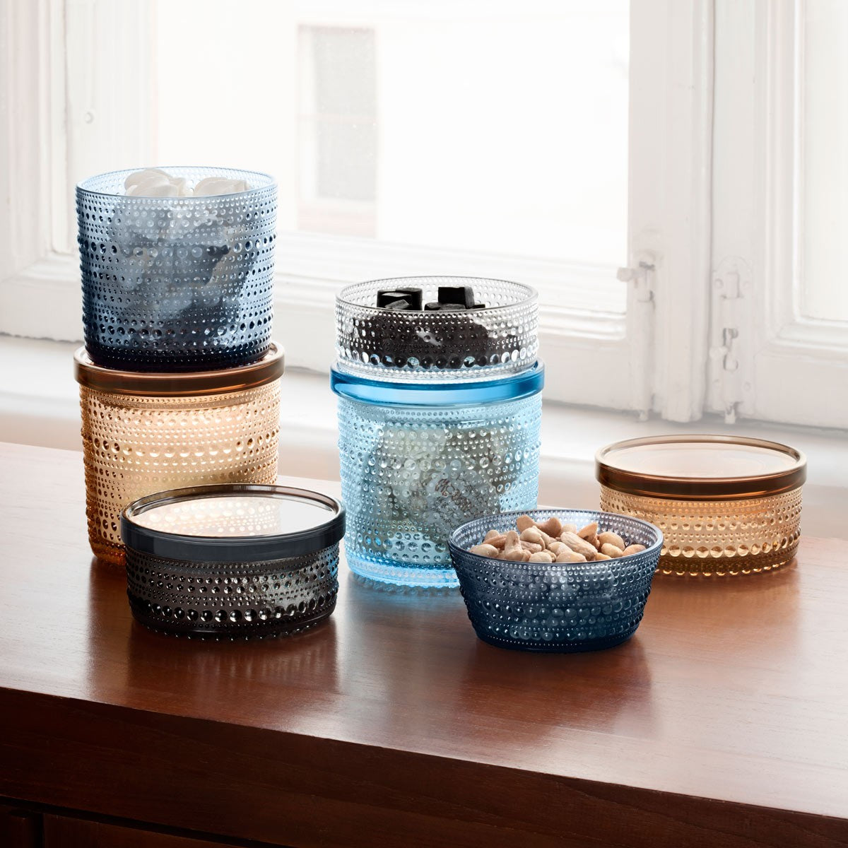 iittala Kastehelmi Clear Small Jar