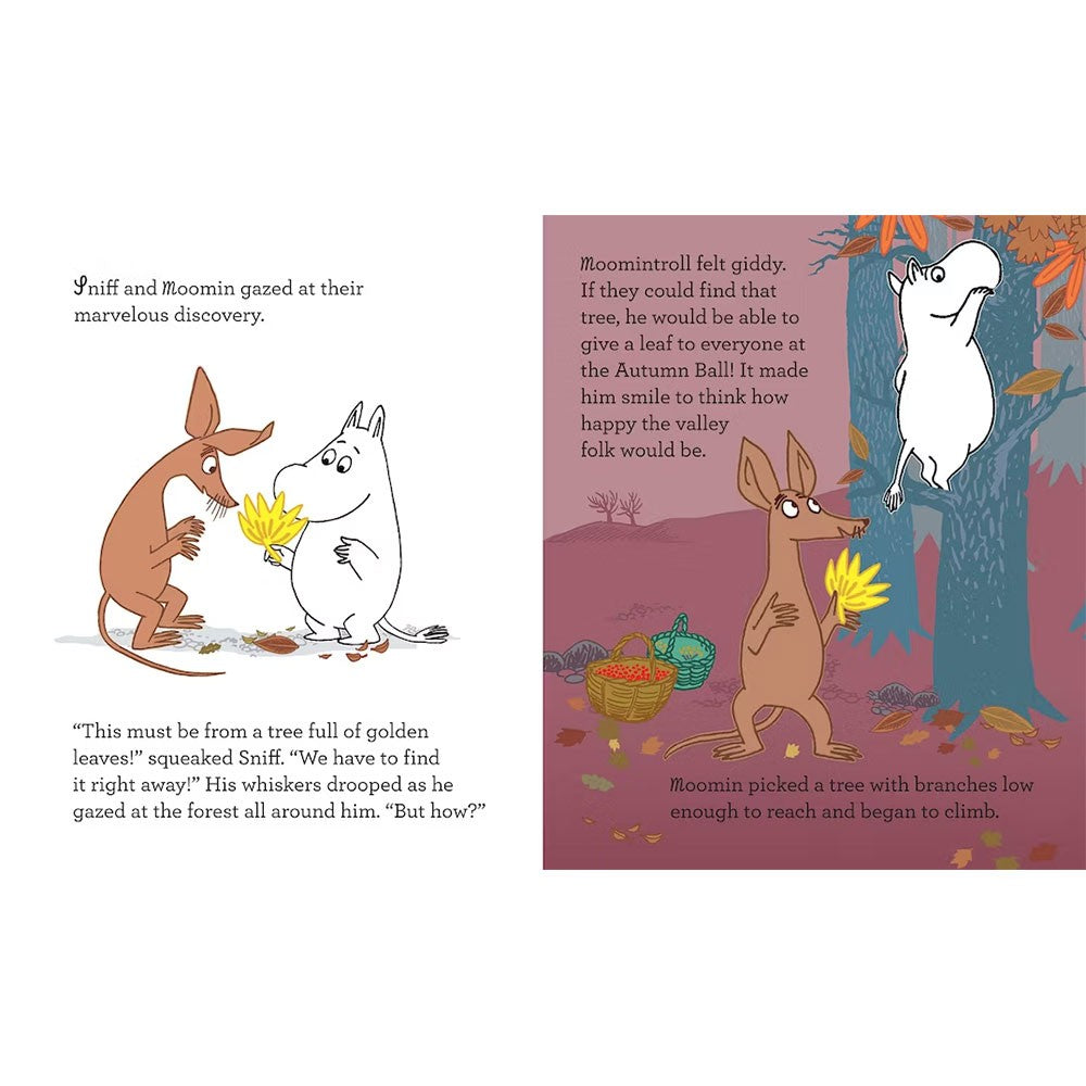 Moomin and the Golden Leaf Hardcover Book
