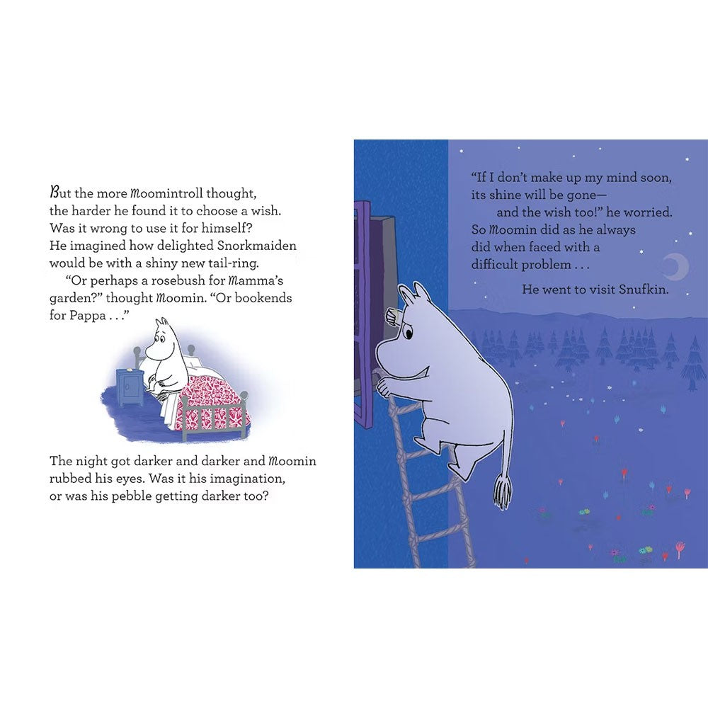 Moomin and the Wishing Star Hardcover Book