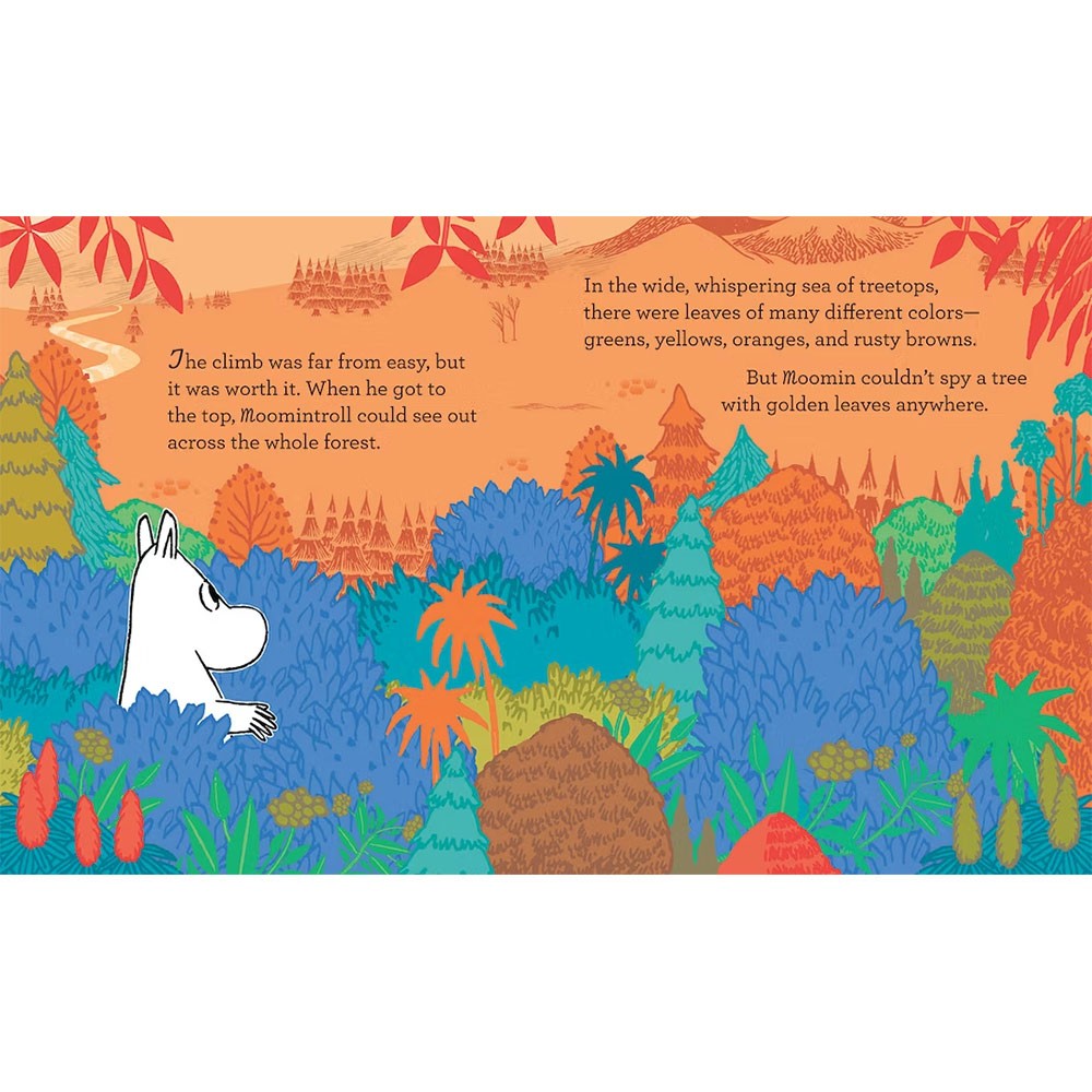 Moomin and the Golden Leaf Hardcover Book