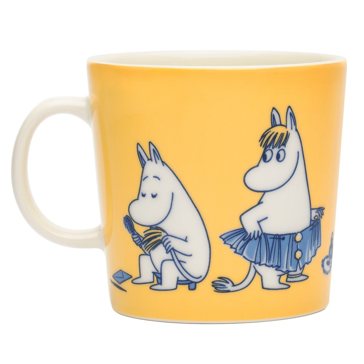 Arabia Moomin ABC Yellow Mug - T
