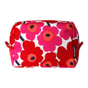 Marimekko Mini Unikko Red Vilja Cosmetic Bag