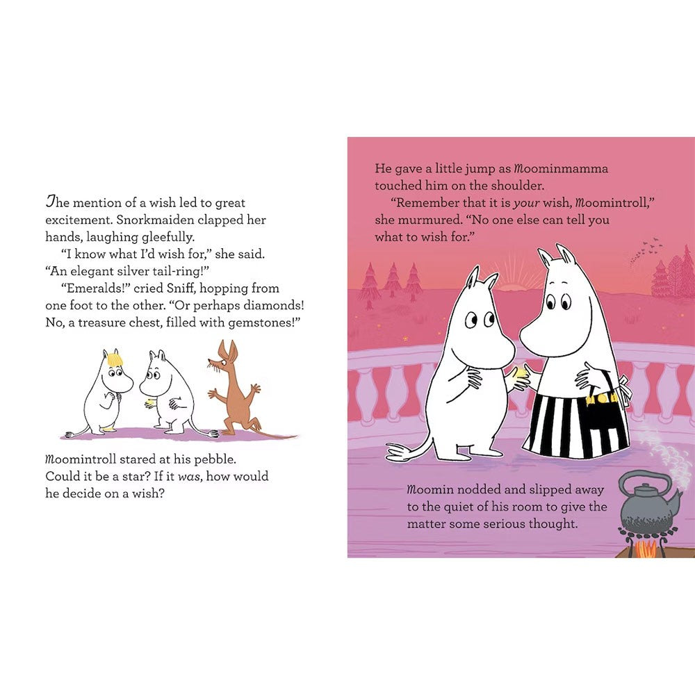 Moomin and the Wishing Star Hardcover Book