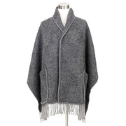 Lapuan Kankurit Maria Grey / Black Wool Pocket Shawl