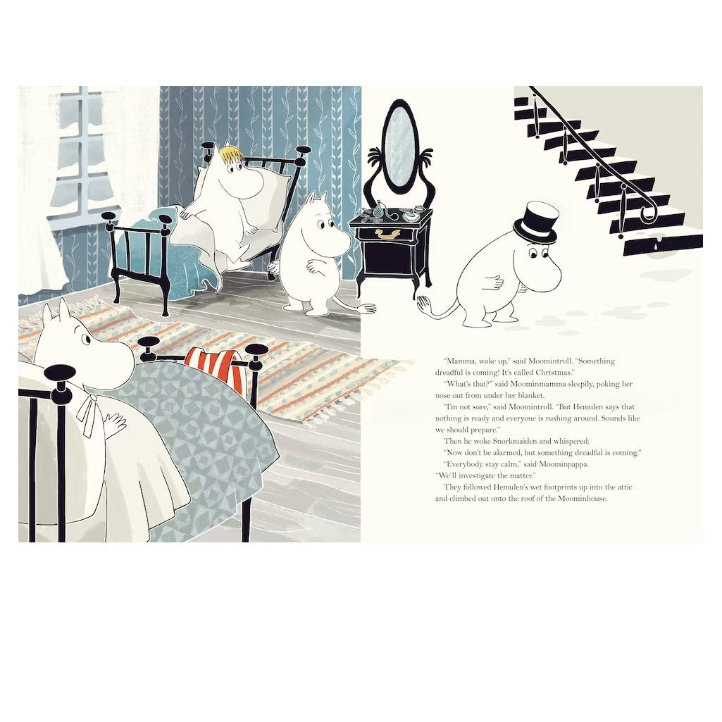 Christmas Comes to Moominvalley Hardcover Book