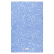 Marimekko Piirto Unikko Light Blue / White Large Bath Towel