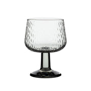 Marimekko Syksy Misty Grey Glass Goblet