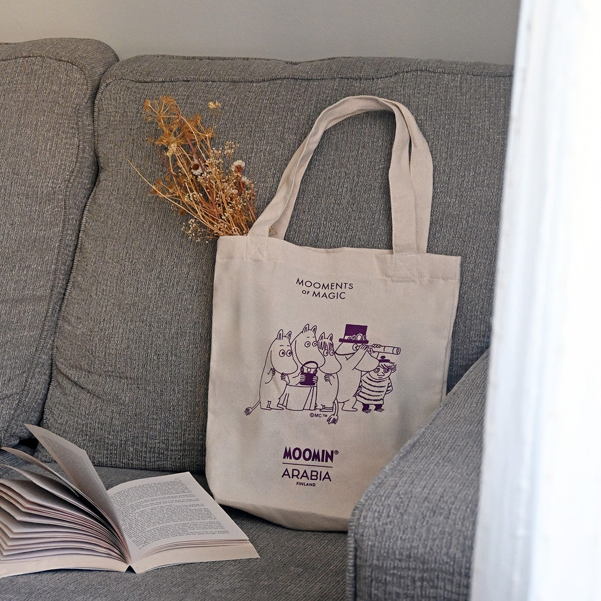 Arabia Moomin Mooments of Magic Small Tote Bag