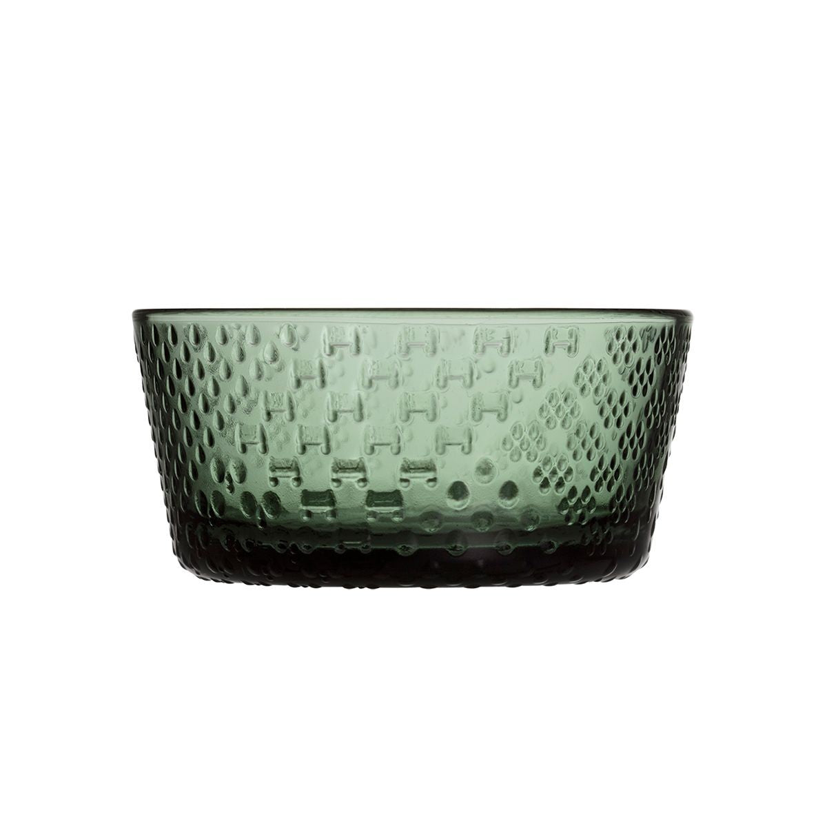 iittala Tundra Pine Green Small Glass Bowl
