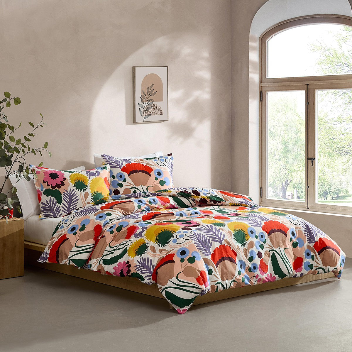 Marimekko Ojakellukka Full / Queen Duvet Cover Set