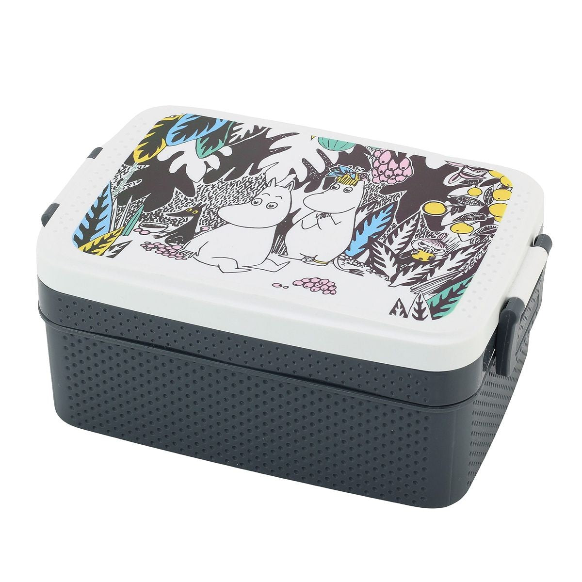 Moomin Jungle Grey / White Small Children's Lunch Box