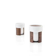 Tonfisk White Warm Tea / Coffee Cups - Set of 2
