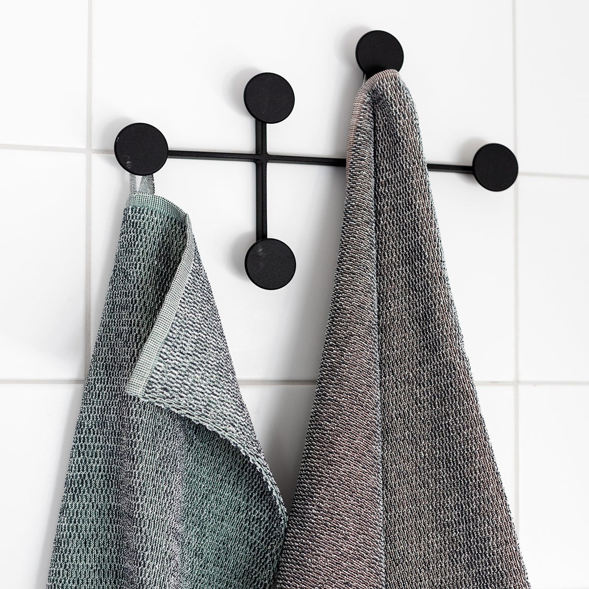 Lapuan Kankurit White / Brown / Black Meri Hand Towel