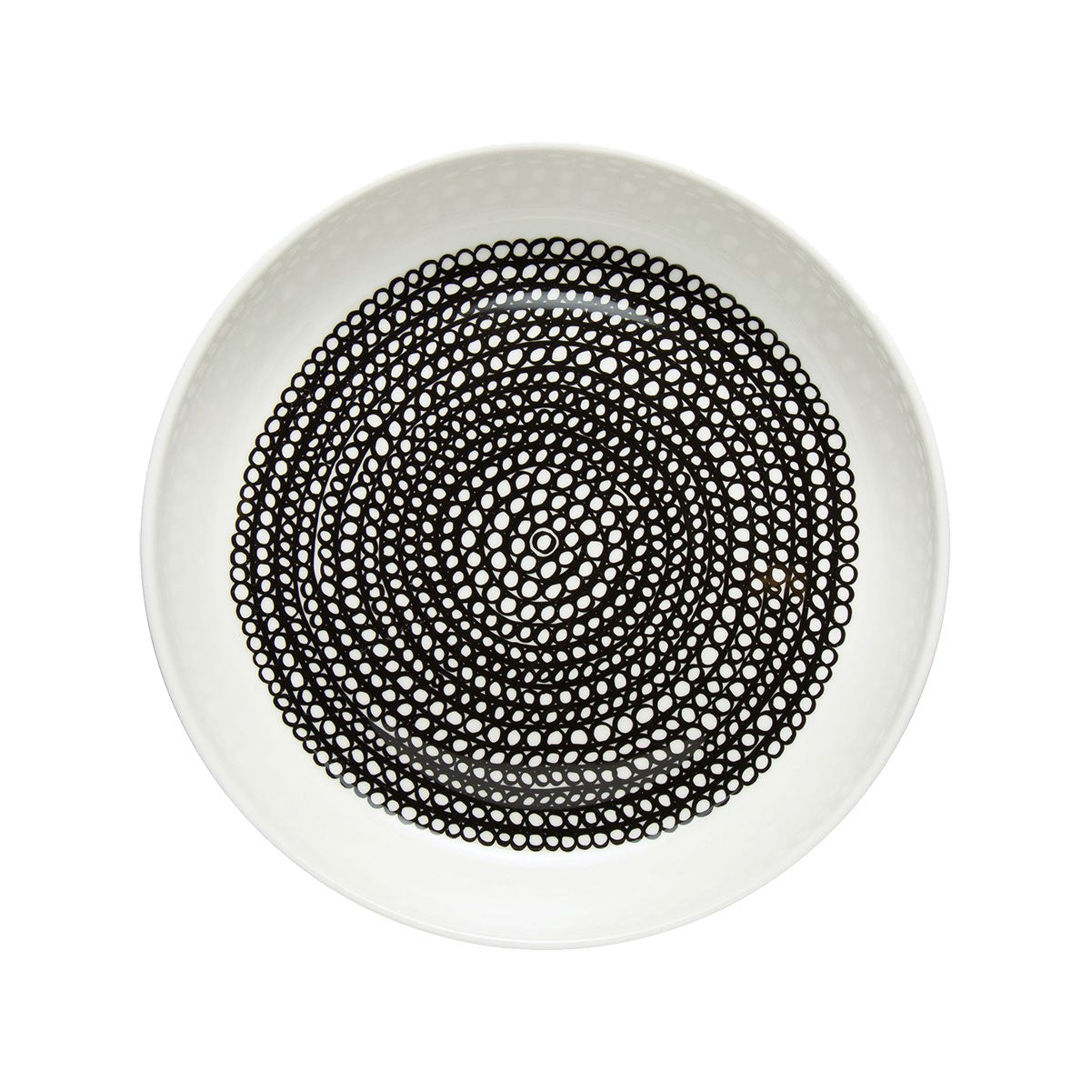 Marimekko Rasymatto White / Black Pasta Bowl