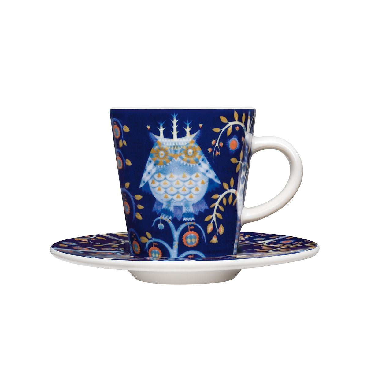 iittala Taika Blue Espresso Cup and Saucer