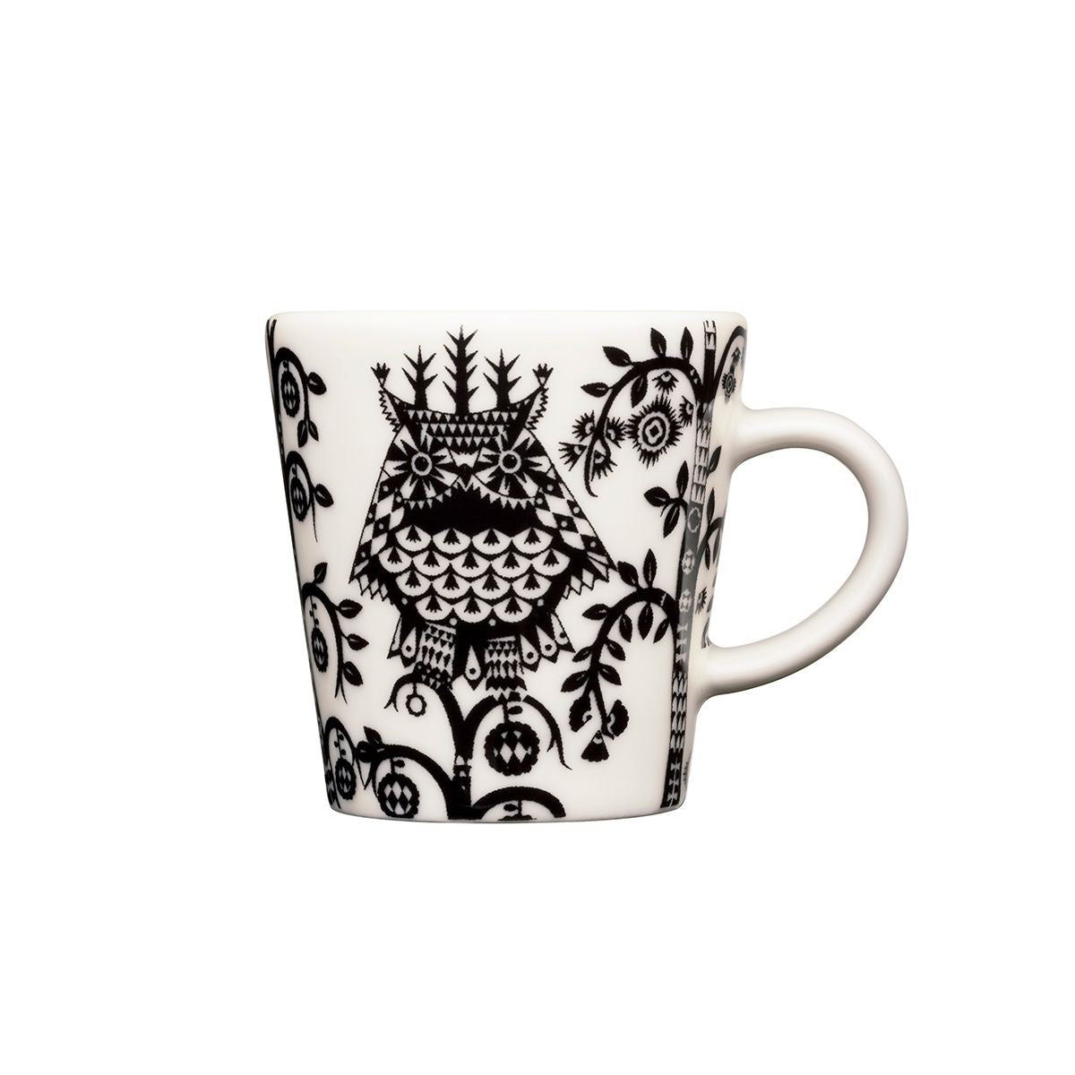 iittala Taika Black / White Espresso Cup - 3 oz